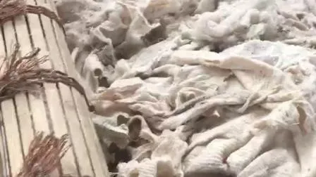 Hojas de pulpa de viscosa a partir de alfombras de desecho de algodón, colchones comprimidos, telas grises viscosas, telas cortadas, fibras cortadas, máquina de reciclaje de telas de algodón viscosa